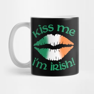 Kiss me I'm Irish Mug